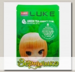 Маска для лица тканевая с экстрактом Зеленого чая LUKE Green Tea Essence Mask
