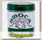 Зубной порошок для курильщиков со вкусом мяты и эвкалипта Green, 155 г