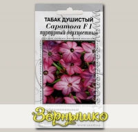Табак душистый Саратога Пурпурный двухцветный F1, 15 шт. Профессиональные семена