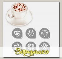 Трафареты для капучино myDRINK, 6 шт.