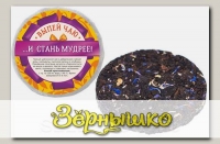 Чай черный с розой, календулой, малиной и клубникой Стань мудрее (плитка), 50 г