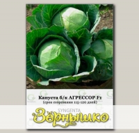 Капуста белокочанная Агрессор F1, 100 шт. СЕМКОМ ПРОФИ