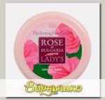 Крем для лица Увлажняющий для любого типа кожи с Розовой водой Rose of Bulgaria, 100 мл