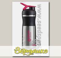 Шейкер из нержавеющей стали BlenderBottle SportMixer Stainless малиновый, 828 мл