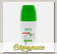 Дезодорант шариковый 24 часа с Био-оливой и бамбуком NeoBio, 50 мл